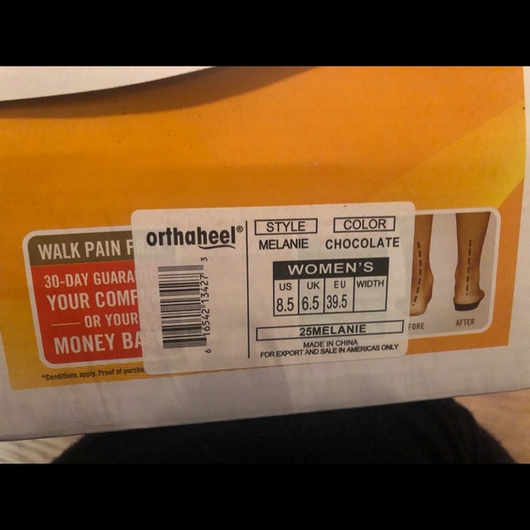 Brand New! Orthaheel brown flats - Picture 6 of 6